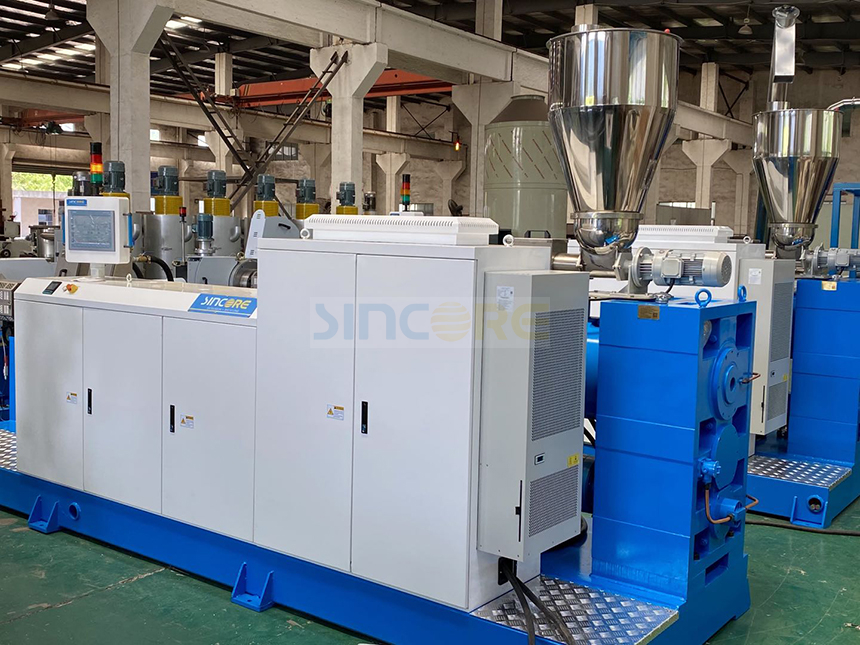 HDPE LDPE Recycling Granulation Line / Water Ring Granulation Line