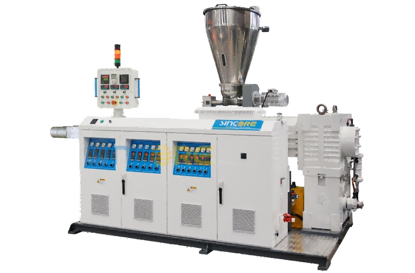 PVC Four Outlet Pipe Extrusion Line