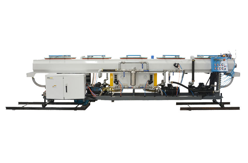 PVC Double Outlet Pipe Extrusion Line