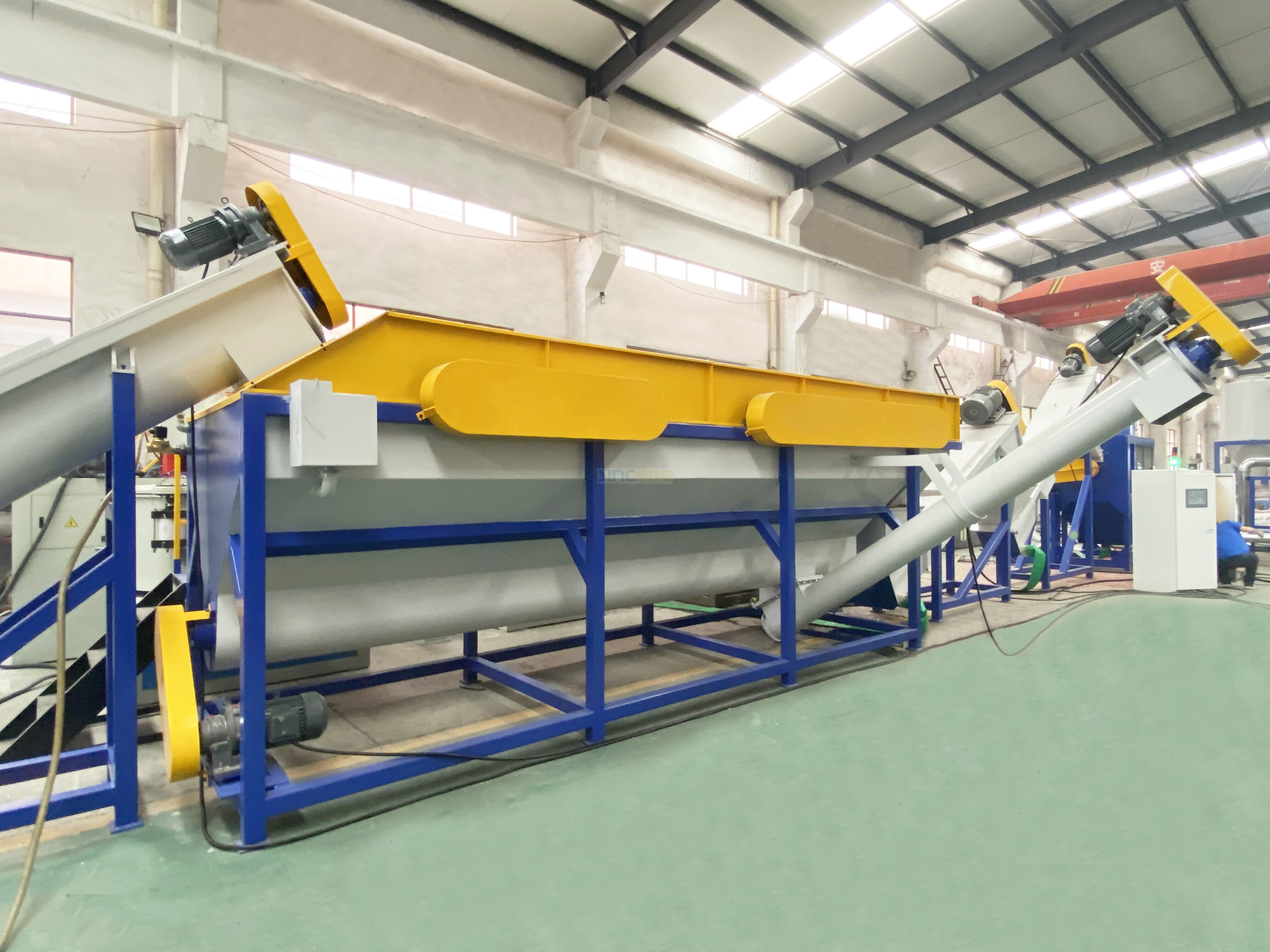 PE/PP Scraps Recycling Washing Plant