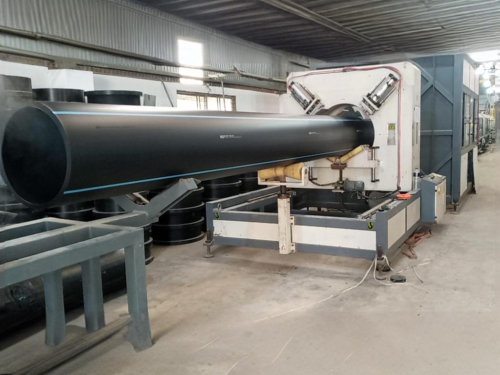 PE pipe extrusion line - 222