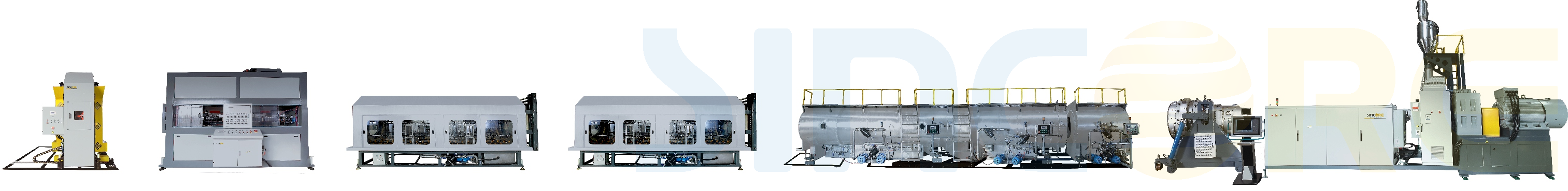 PE Large Diameter Pipe Extrusion Line