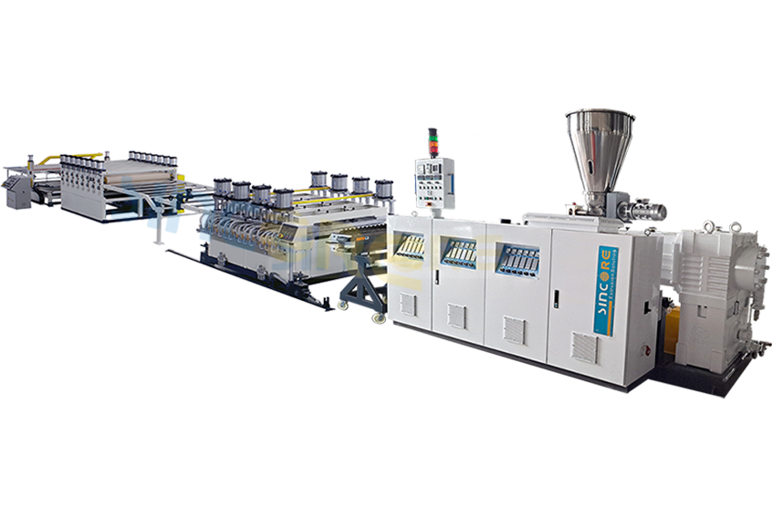 PVC/WPC Semi Skinning or Skinning Board Extrusion Line
