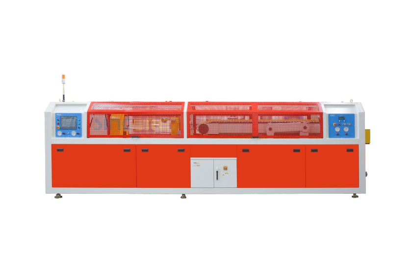 High Speed Window Profile Line with Parallel Twin Screw Extruder